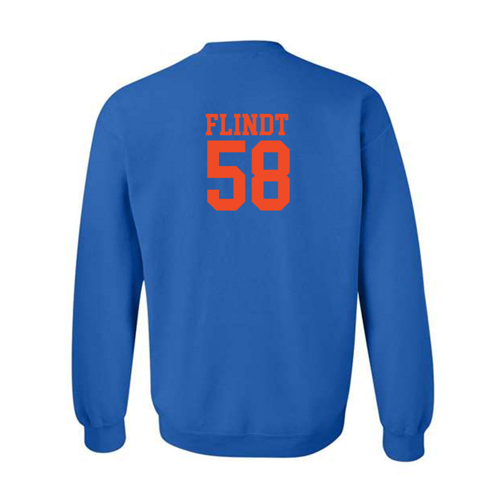 Boise State - NCAA Softball : Mya Flindt - Sport Shersey Crewneck Sweatshirt-1