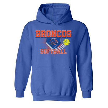 Boise State - NCAA Softball : Keely Gousha - Sport Shersey Hooded Sweatshirt-0