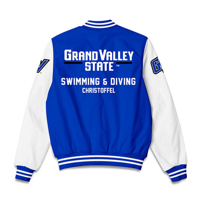 Grand Valley - NCAA Men's Swimming & Diving : Carsyn Christoffel - Bomber Jacket