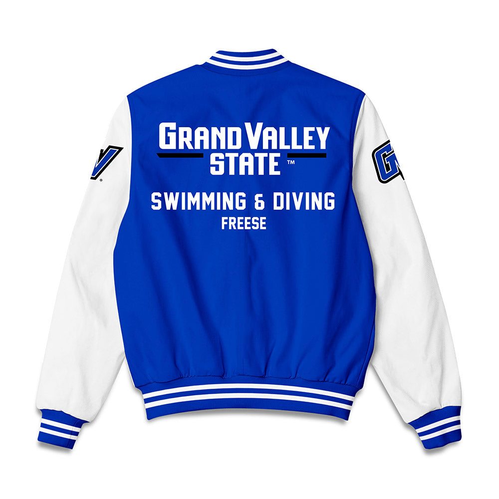 Grand Valley - NCAA Women's Swimming & Diving : Yunona Freese - Bomber Jacket-1