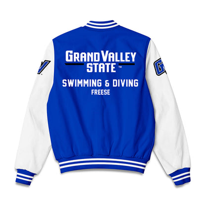 Grand Valley - NCAA Women's Swimming & Diving : Yunona Freese - Bomber Jacket-1