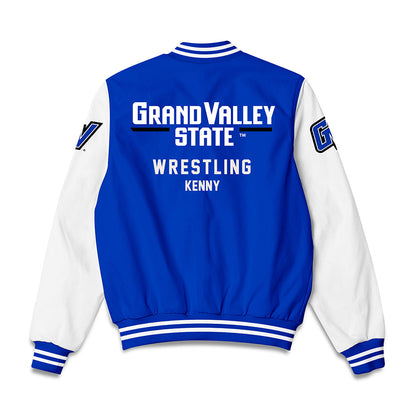 Grand Valley - NCAA Wrestling : Josh Kenny - Bomber Jacket-1