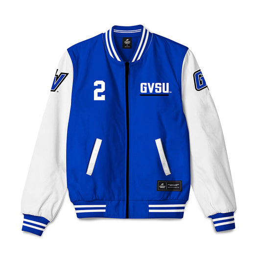 Grand Valley - NCAA Football : Josh Anderson - Bomber Jacket-0