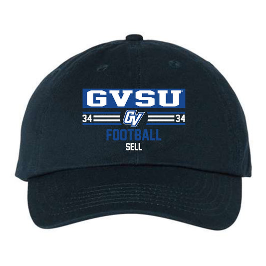 Grand Valley - NCAA Football : Keegan Sell - Dad Hat-0