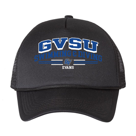 Grand Valley - NCAA Women's Swimming & Diving : Alex Evans - Trucker Hat-0