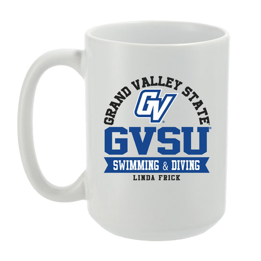 Grand Valley - NCAA Women's Swimming & Diving : Linda Frick - Mug