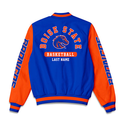 Boise State - NCAA Men's Basketball : Rj Keene -  Bomber Jacket