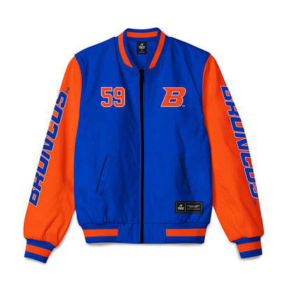 Boise State - NCAA Football : Lopez Sanusi - Bomber Jacket