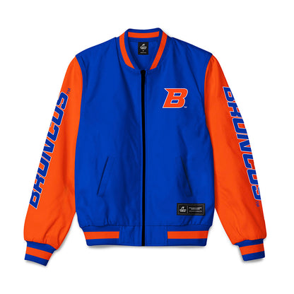 Boise State - NCAA Women's Track & Field : Breasia Roberts - Bomber Jacket-0