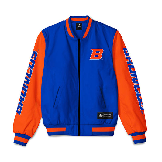 Boise State - NCAA Men's Track & Field : Raekwon Weatherspoon - Bomber Jacket-0
