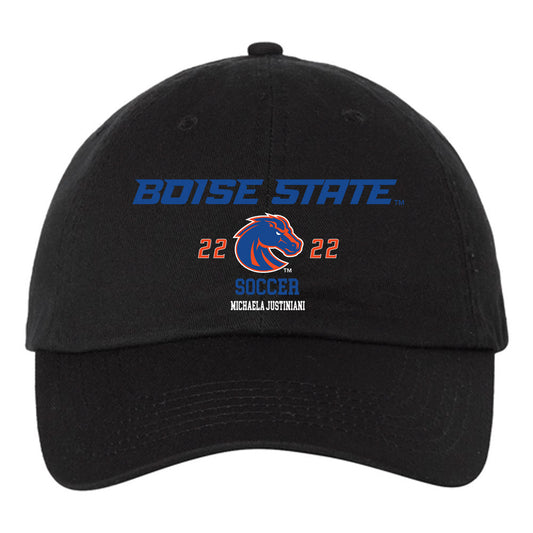 Boise State - NCAA Women's Soccer : Michaela Justiniani -  Dad Hat