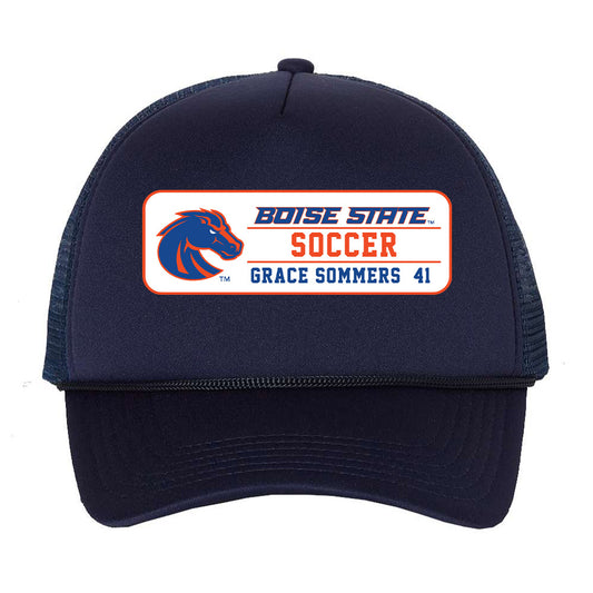 Boise State - NCAA Women's Soccer : Grace Sommers - Trucker Hat