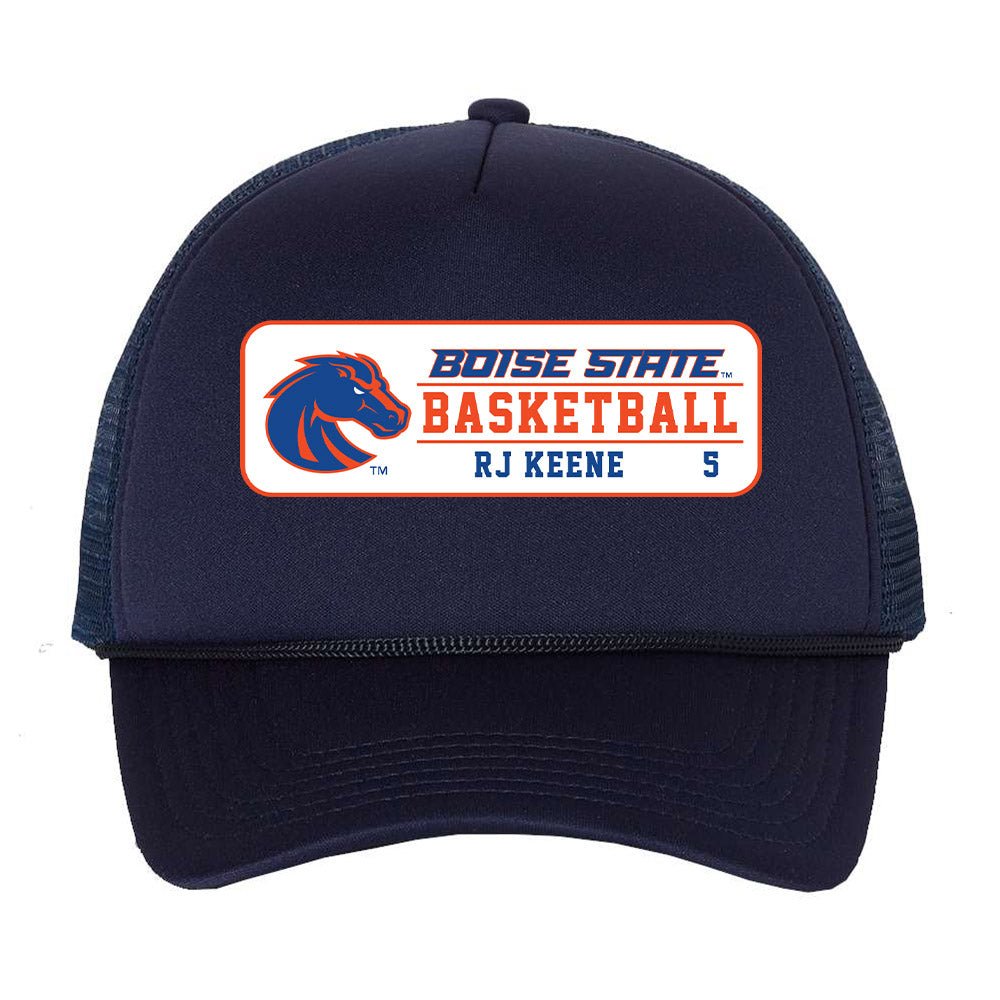 Boise State - NCAA Men's Basketball : Rj Keene -  Trucker Hat