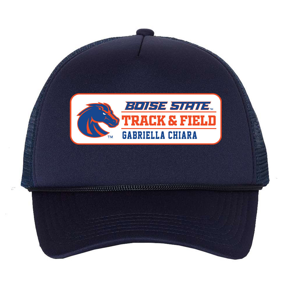 Boise State - NCAA Women's Track & Field : Gabriella Chiara - Trucker Hat-0