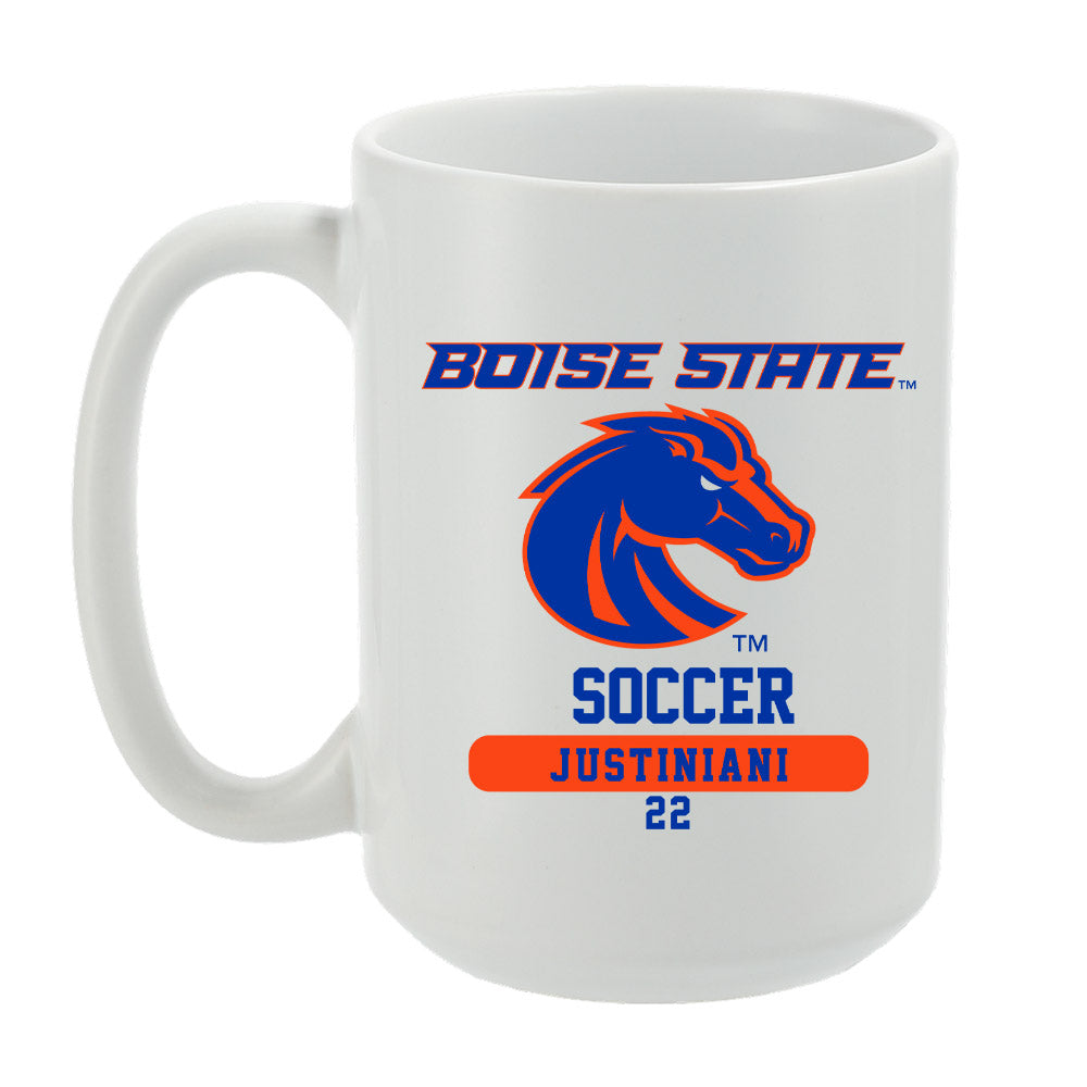 Boise State - NCAA Women's Soccer : Michaela Justiniani -  Coffee Mug