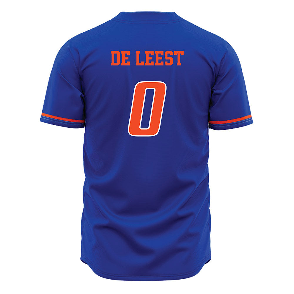 Boise State - NCAA Women's Soccer : Ava de Leest - Blue Jersey-1
