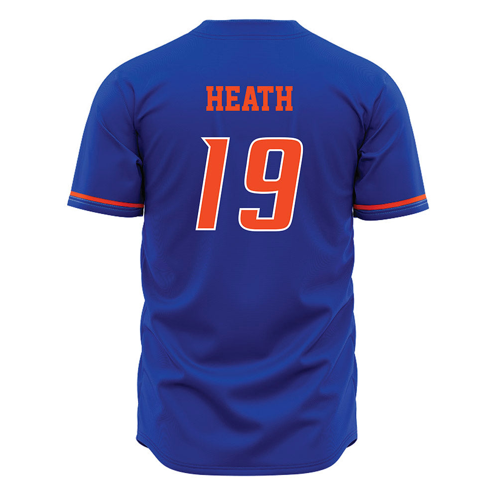 Boise State - NCAA Women's Volleyball : Hallee Heath - Blue Jersey-1