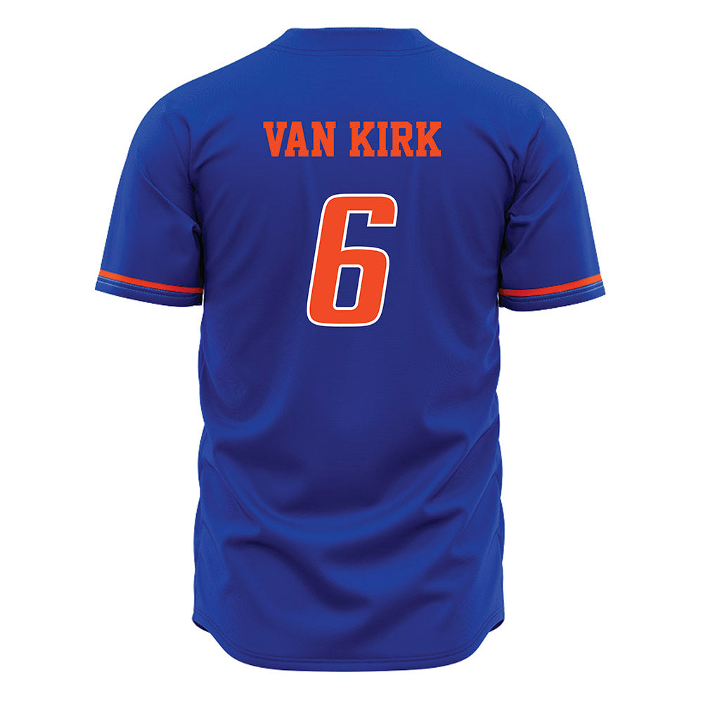 Boise State - NCAA Women's Volleyball : Katelyn Van Kirk - Blue Jersey