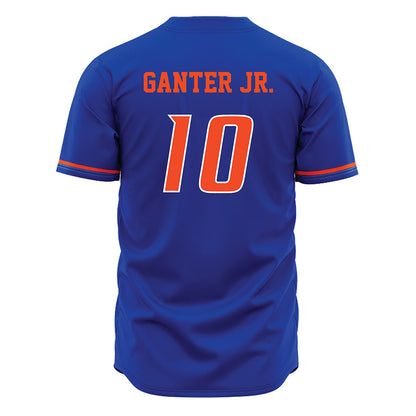 Boise State - NCAA Football : Derek Ganter Jr. - Blue Jersey-1