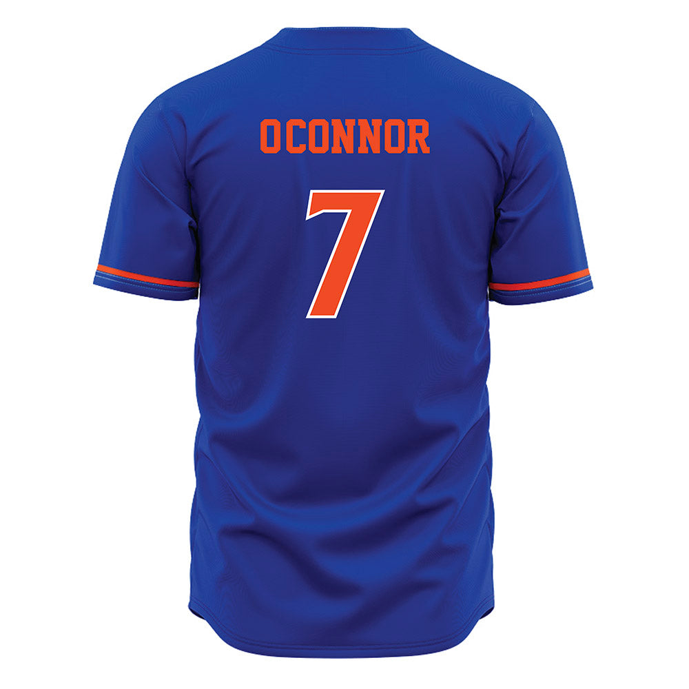 Boise State - NCAA Women's Volleyball : Bridey O'Connor - Blue Jersey-1