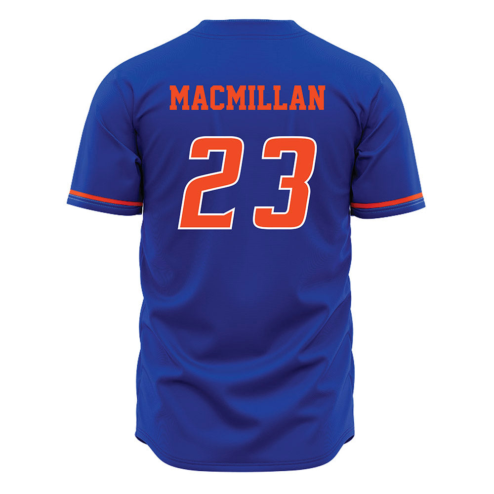 Boise State - NCAA Women's Soccer : Kenzie MacMillan - Blue Jersey-1