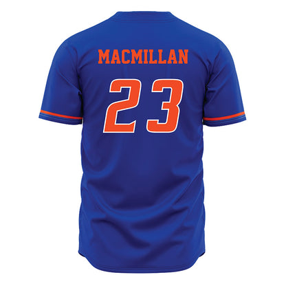Boise State - NCAA Women's Soccer : Kenzie MacMillan - Blue Jersey-1