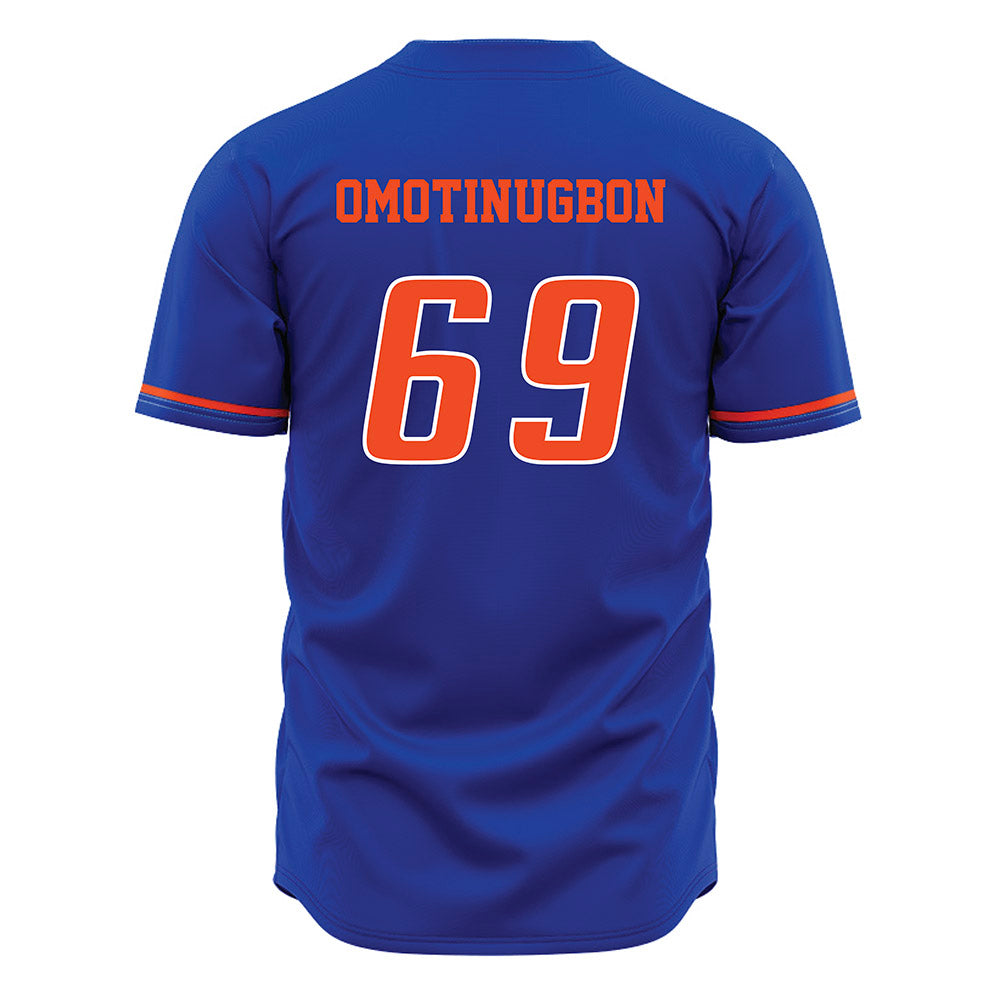 Boise State - NCAA Football : Eyitayo Omotinugbon - Blue Jersey