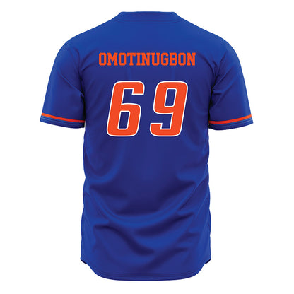 Boise State - NCAA Football : Eyitayo Omotinugbon - Blue Jersey