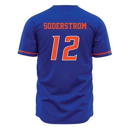 Boise State - NCAA Women's Soccer : Kayla Soderstrom - Blue Jersey