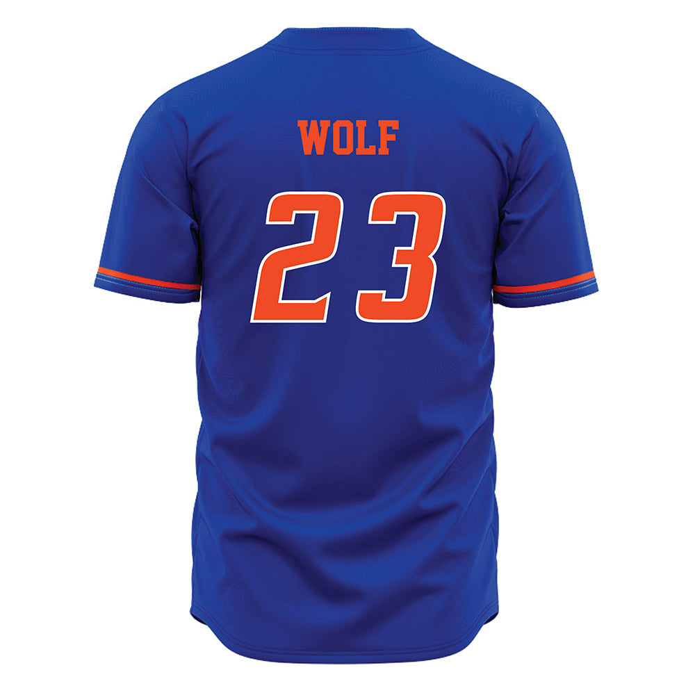 Boise State - NCAA Beach Volleyball : Abbie Wolf - Blue Jersey