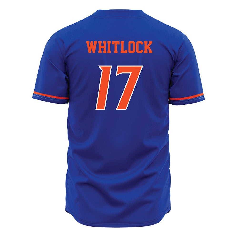 Boise State - NCAA Football : Demetric Whitlock - Blue Jersey-1