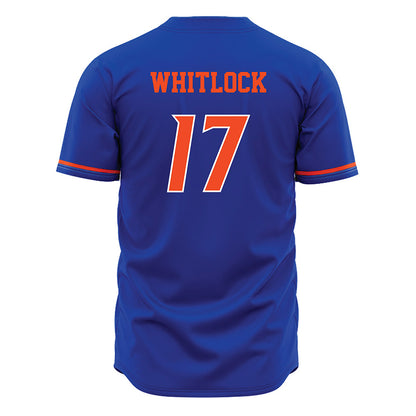 Boise State - NCAA Football : Demetric Whitlock - Blue Jersey-1