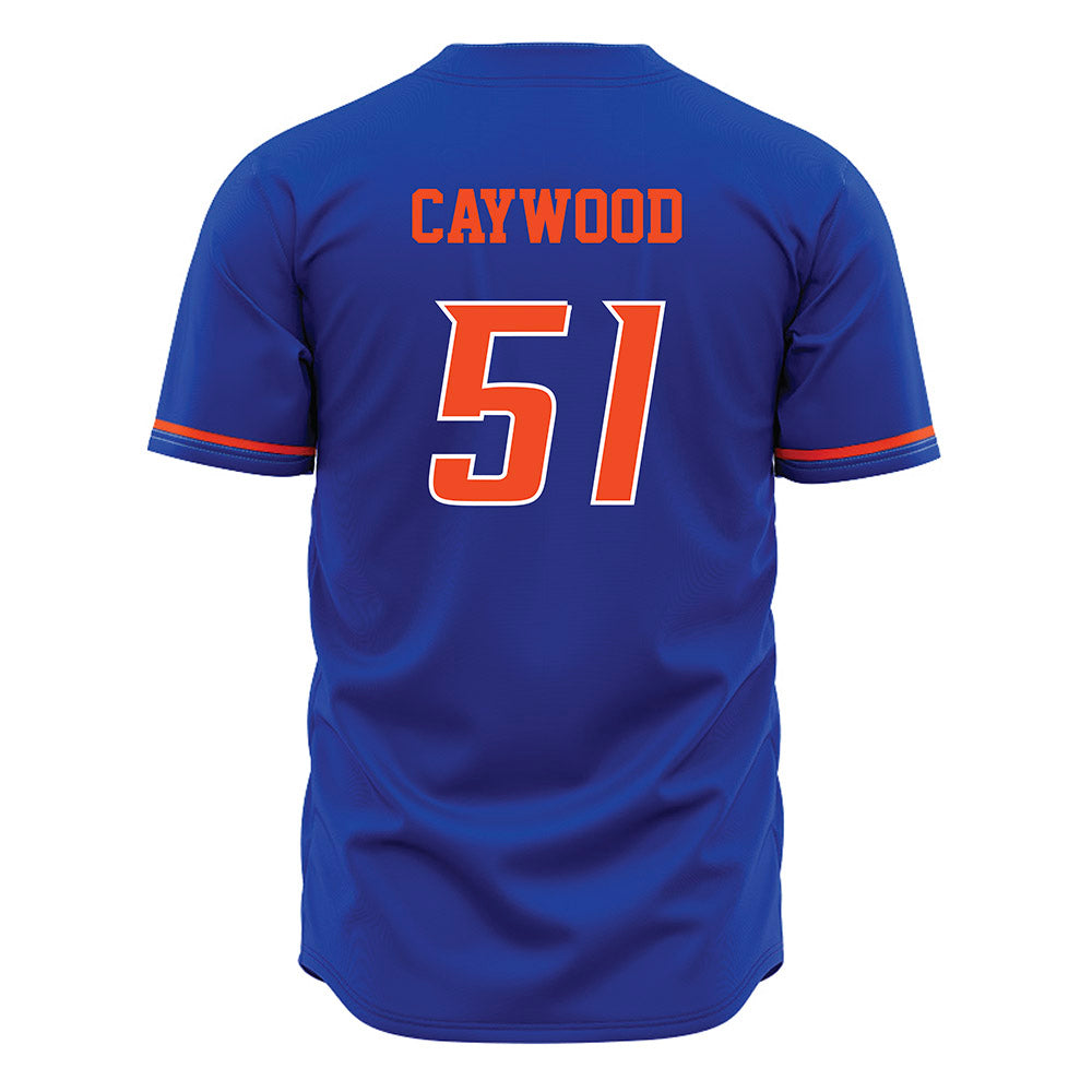 Boise State - NCAA Football : Roman Caywood - Blue Jersey