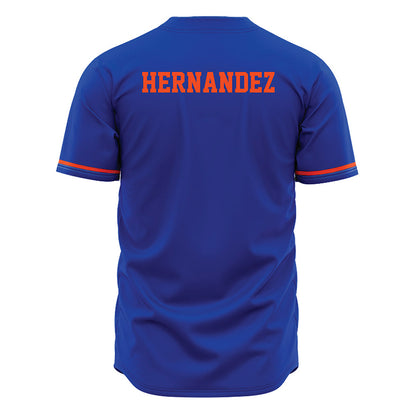 Boise State - NCAA Softball : Ashley Hernandez - Blue Jersey-1