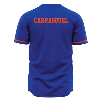 Boise State - NCAA Women's Tennis : Lorelyz Marruffo Carrasquel - Blue Jersey-1