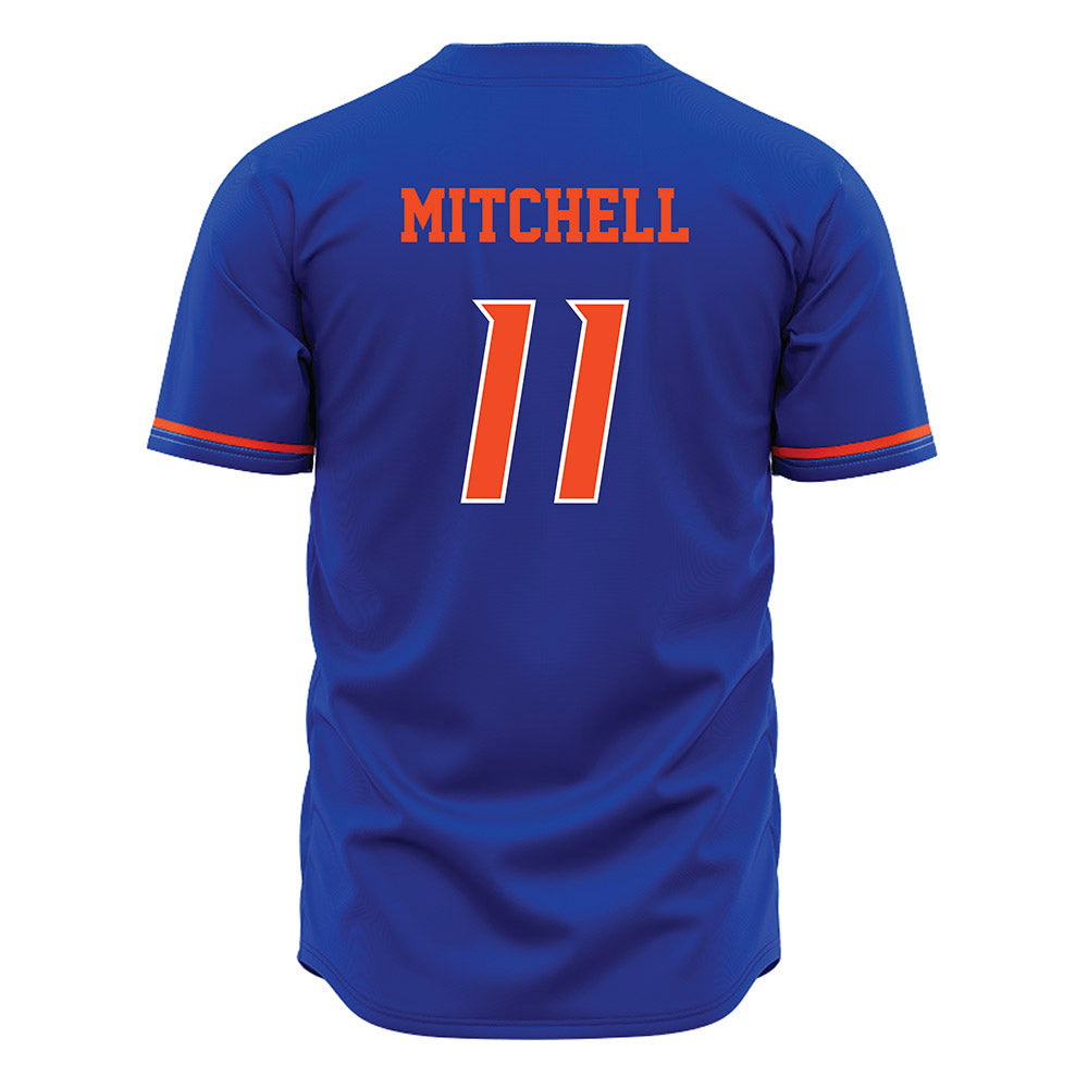 Boise State - NCAA Women's Volleyball : Bre Mitchell - Blue Jersey-1