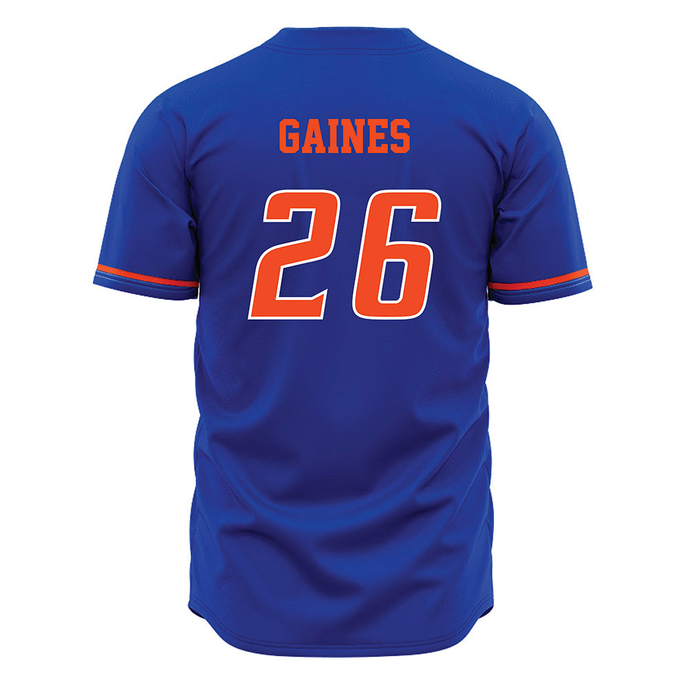 Boise State - NCAA Football : Sire Gaines - Blue Jersey