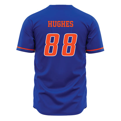 Boise State - NCAA Softball : Chloe Hughes - Blue Jersey-1