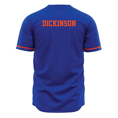 Boise State - NCAA Men's Track & Field : Joshua Dickinson - Blue Jersey-1