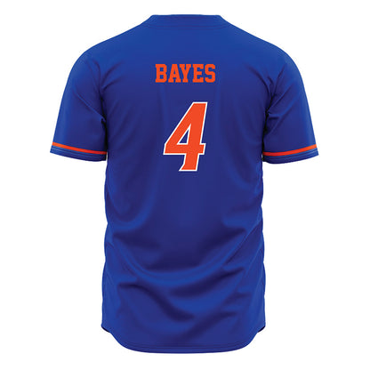 Boise State - NCAA Women's Basketball : Dani Bayes - Blue Jersey-1