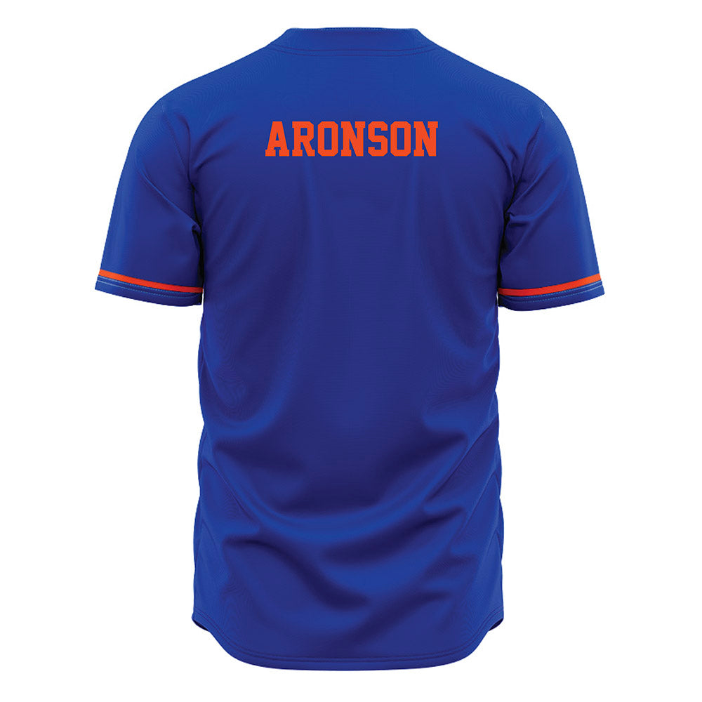 Boise State - NCAA Men's Tennis : Stewart Aronson - Blue Jersey-1
