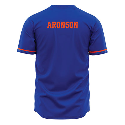 Boise State - NCAA Men's Tennis : Stewart Aronson - Blue Jersey-1