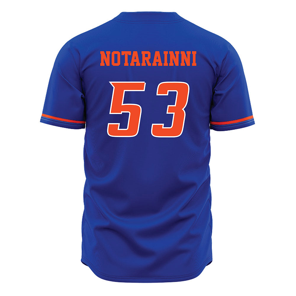 Boise State - NCAA Football : Marco Notarainni - Blue Jersey