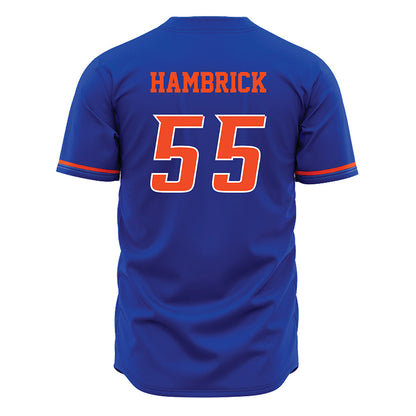 Boise State - NCAA Football : Gavin Hambrick - Blue Jersey