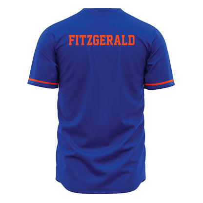 Boise State - NCAA Men's Track & Field : Angus Fitzgerald - Blue Jersey-1