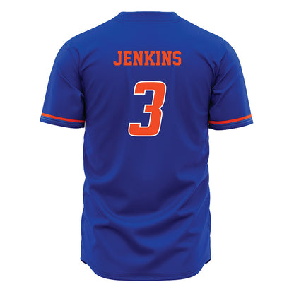 Boise State - NCAA Softball : Talia Jenkins - Blue Jersey-1