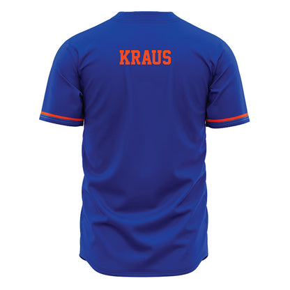 Boise State - NCAA Men's Track & Field : Noah Kraus - Blue Jersey-1