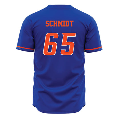 Boise State - NCAA Football : Hall Schmidt - Blue Jersey