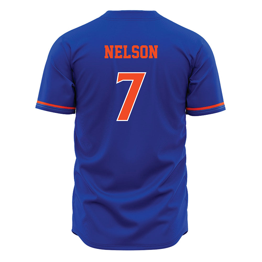 Boise State - NCAA Football : Malachi Nelson - Blue Jersey