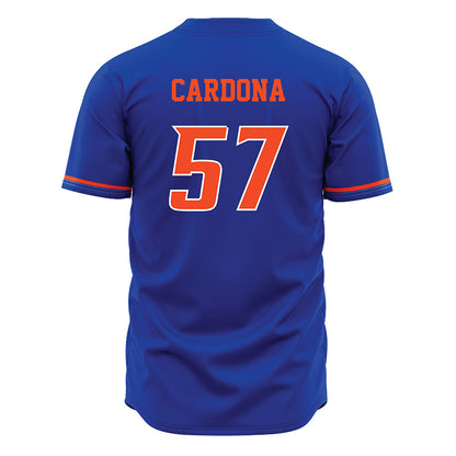 Boise State - NCAA Football : Nathan Cardona - Blue Jersey